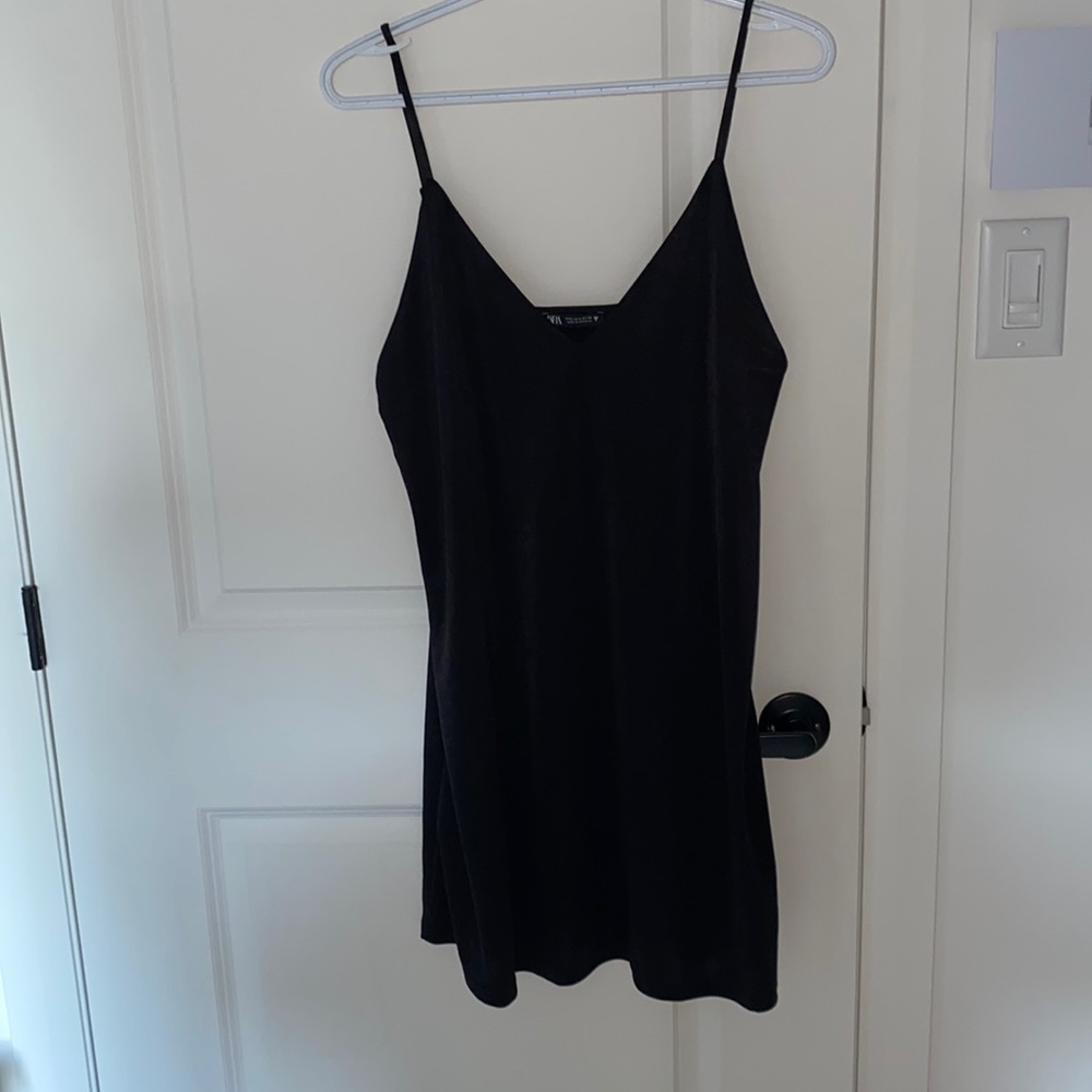 Zara satin dress